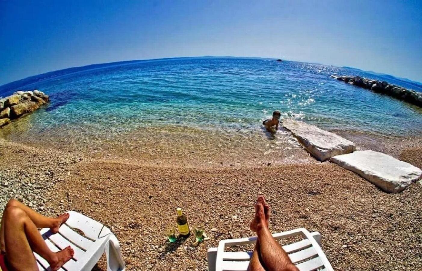 פודסטראנה Apartment Knez 1 - 50 M From Beach מראה חיצוני תמונה